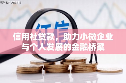 西固信用社贷款，助力小微企业与个人发展的金融桥梁