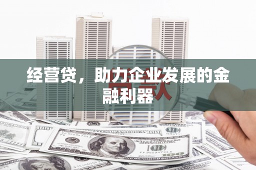 西固经营贷，助力企业发展的金融利器