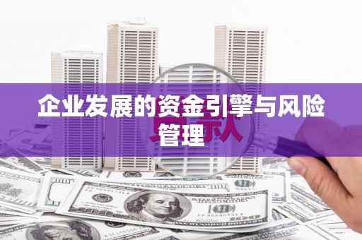西固企业发展的资金引擎与风险管理