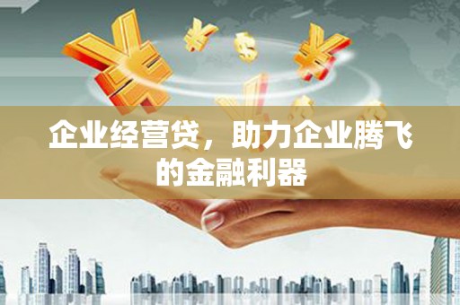 西固企业经营贷，助力企业腾飞的金融利器
