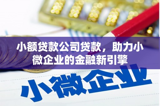 西固小额贷款公司贷款，助力小微企业的金融新引擎