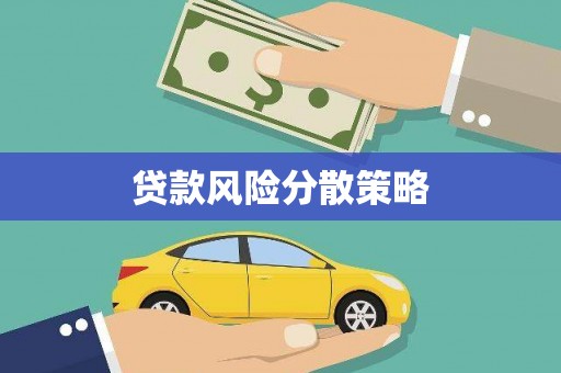 西固贷款风险分散策略