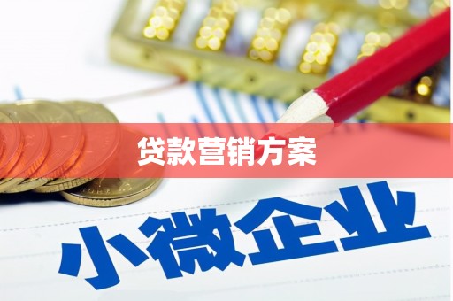 西固贷款营销方案