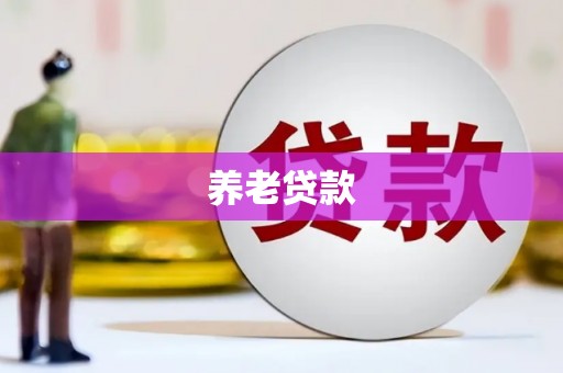 西固养老贷款