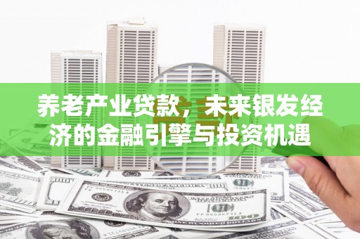西固养老产业贷款，未来银发经济的金融引擎与投资机遇