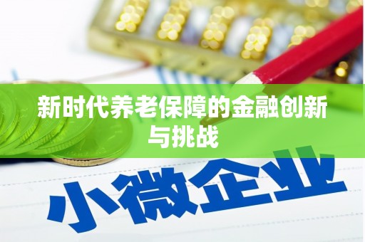 西固新时代养老保障的金融创新与挑战