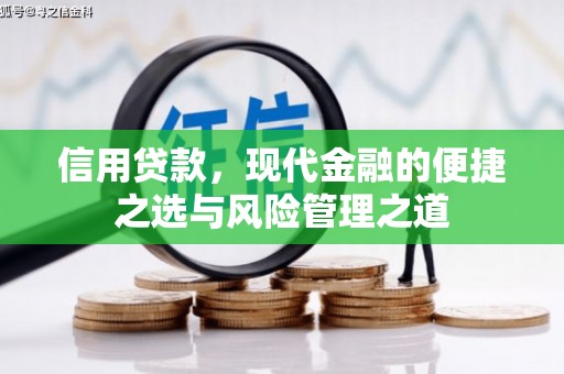 西固信用贷款，现代金融的便捷之选与风险管理之道