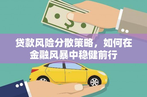 西固贷款风险分散策略，如何在金融风暴中稳健前行