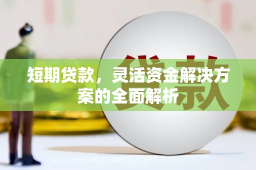 西固短期贷款，灵活资金解决方案的全面解析