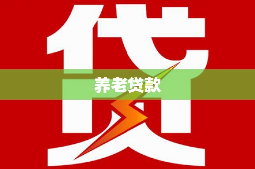 西固养老贷款