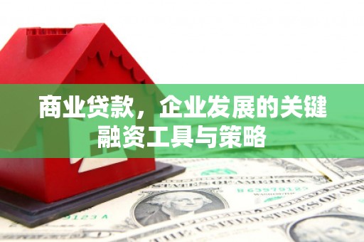 西固商业贷款，企业发展的关键融资工具与策略