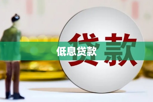 西固低息贷款