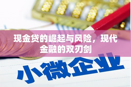 西固现金贷的崛起与风险，现代金融的双刃剑