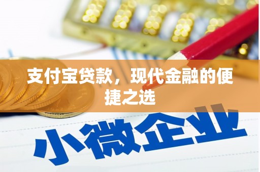 西固支付宝贷款，现代金融的便捷之选