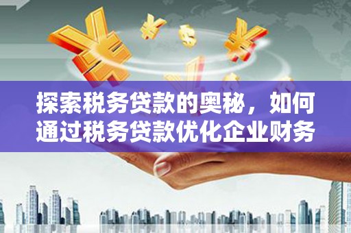 西固探索税务贷款的奥秘，如何通过税务贷款优化企业财务