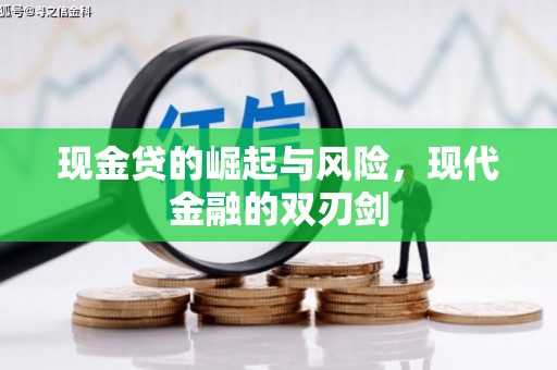 西固现金贷的崛起与风险，现代金融的双刃剑