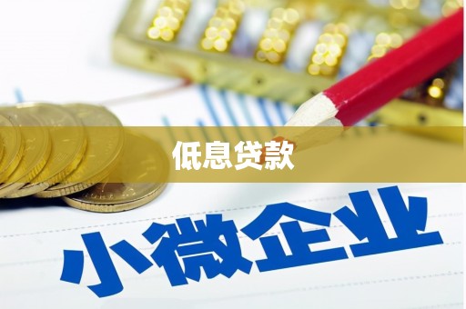 西固低息贷款