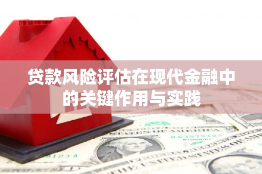 西固贷款风险评估在现代金融中的关键作用与实践