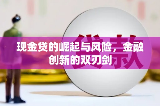 西固现金贷的崛起与风险，金融创新的双刃剑