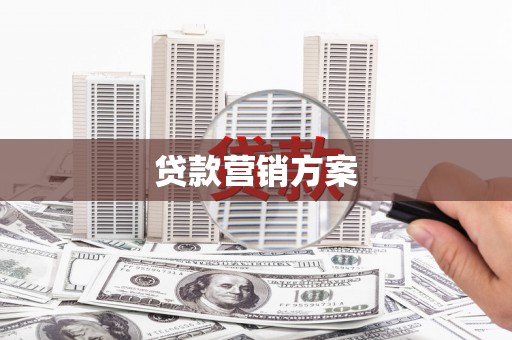 西固贷款营销方案