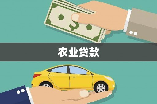 西固农业贷款