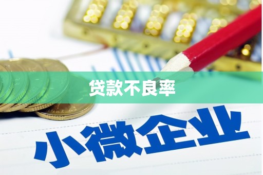 西固贷款不良率