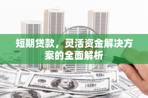 西固短期贷款，灵活资金解决方案的全面解析