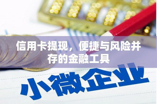 西固信用卡提现，便捷与风险并存的金融工具