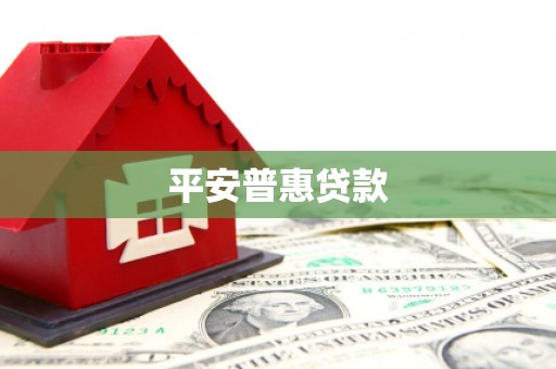 西固平安普惠贷款