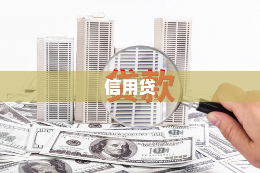 西固信用贷