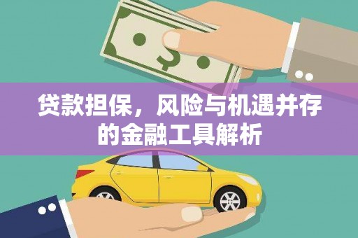 西固贷款担保，风险与机遇并存的金融工具解析